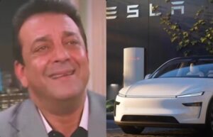 Sanjay Dutt Flaunts Tesla Cybertruck On Mumbai Roads After Dhurandhar Success- Watch! Sanjay Dutt Flaunts Tesla Cybertruck On Mumbai Roads After Dhurandhar Success- Watch!