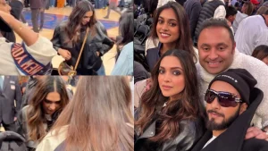 Date Night Goals: Deepika Padukone & Ranveer Singh Cheer At NBA Match In New York Date Night Goals: Deepika Padukone & Ranveer Singh Cheer At NBA Match In New York