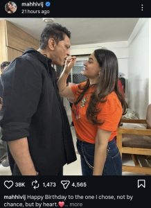 Mahhi Vij Is Dating Salman Khan’s Close Friend Amid Divorce With Jay Bhanushali? Mahhi Vij Is Dating Salman Khan’s Close Friend Amid Divorce With Jay Bhanushali?