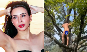 Vidyut Jammwal Goes Full Naked For A Tree Stunt; Rozlyn Khan Slams The Actor