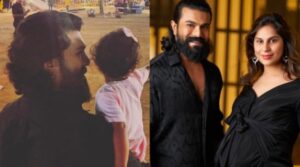 Ram Charan’s Daughter Mobbed At Hospital While Visiting Newborn Twins