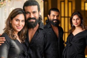 Ram Charan & Upasana Konidela Step Out With Their Newborn Twins Under Heightened Security