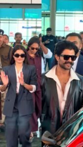 Rashmika Mandanna and Vijay Deverakonda Arrive in Udaipur for Their Grand Wedding Celebration