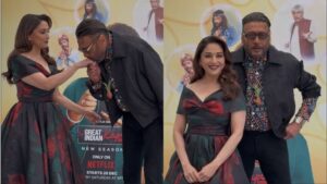 Madhuri Dixit & Jackie Shroff Reunite, Recreate Magic on The Great Indian Kapil Show Madhuri Dixit & Jackie Shroff Reunite, Recreate Magic on The Great Indian Kapil Show