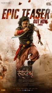 Swayambhu Teaser : Nikhil Siddhartha Roars As A Fierce Warrior In A Grand Saga Rooted In The Sacred Sengol Swayambhu Teaser : Nikhil Siddhartha Roars As A Fierce Warrior In A Grand Saga Rooted In The Sacred Sengol