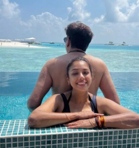 Rupali Ganguly Turns Up The Heat While Celebrating Husband Ashwin K Verma’s Birthday In Paradise