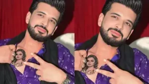 Tejasswi Calls Karan Psycho For Making A Permanent Tattoo Of Her Face On His Chest Tejasswi Calls Karan Psycho For Making A Permanent Tattoo Of Her Face On His Chest