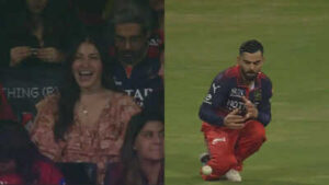 Anushka Sharma's candid response to Kohli's dropped catch becomes IPL 2026's first viral moment