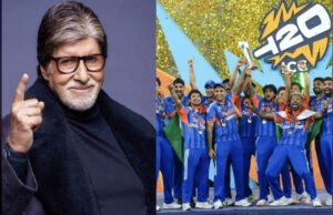 Amitabh Bachchan Takes Credit for India’s T20 World Cup Win Against New Zealand Amitabh Bachchan Takes Credit for India’s T20 World Cup Win Against New Zealand