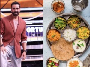 Akshay Kumar Chooses Traditional Thali Over Trendy Foods Akshay Kumar Chooses Traditional Thali Over Trendy Foods