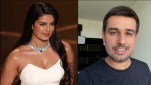 Dhruv Rathee questions Priyanka Chopras silence after Javier Bardem's Free Palestine remark. Dhruv Rathee questions Priyanka Chopras silence after Javier Bardem's Free Palestine remark.