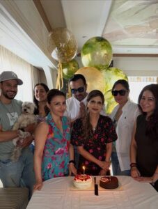Kareena Kapoor Khan, Saif Ali Khan Celebrate Saba Pataudi’s 50th Birthday at Intimate Family Lunch Hosted by Soha Ali Khan